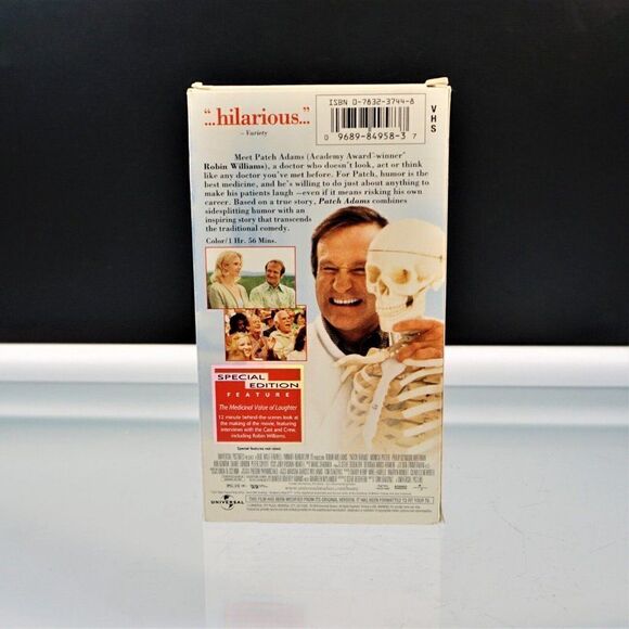 Patch Adams VHS Tape 1999 Movie Special Edition Robin Williams Monica Potter - Picture 3 of 4